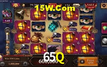 Sessão de jogo em andamento no aplicativo 65Q para Android